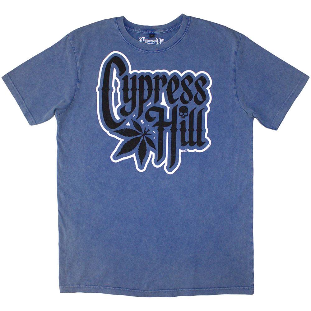Cypress Hill - Logo Heren T-shirt - Blauw